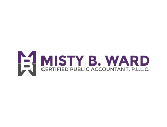 Misty B. Ward, Certified Public Accountant, P.L.L.C. logo design by pakNton