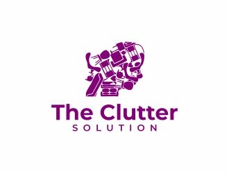 The Clutter Solution logo design by amar_mboiss