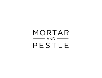 Mortar & Pestle logo design by sokha