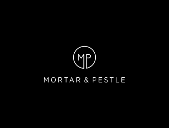 Mortar & Pestle logo design by oke2angconcept