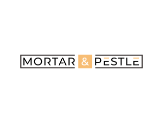 Mortar & Pestle logo design by checx