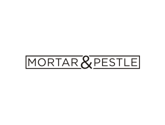 Mortar & Pestle logo design by blessings