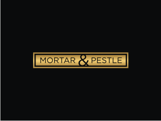 Mortar & Pestle logo design by clayjensen