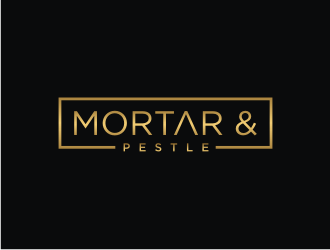 Mortar & Pestle logo design by clayjensen