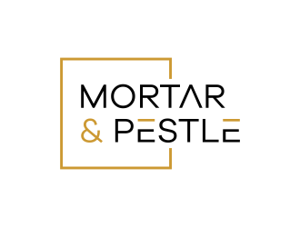 Mortar & Pestle logo design by exitum
