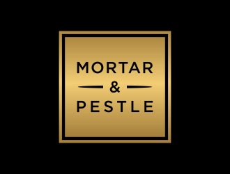 Mortar & Pestle logo design by christabel