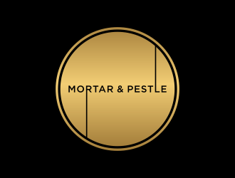 Mortar & Pestle logo design by christabel