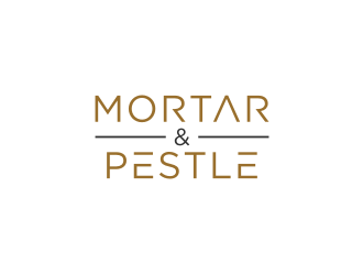 Mortar & Pestle logo design by Gravity