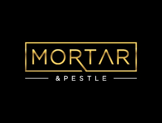 Mortar & Pestle logo design by BrainStorming