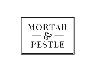 Mortar & Pestle logo design by Gravity
