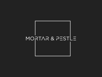 Mortar & Pestle logo design by Nurmalia