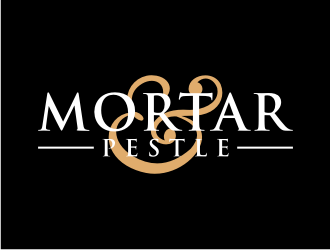 Mortar & Pestle logo design by puthreeone