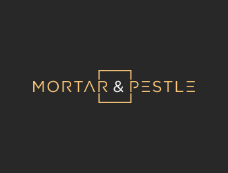 Mortar & Pestle logo design by haidar