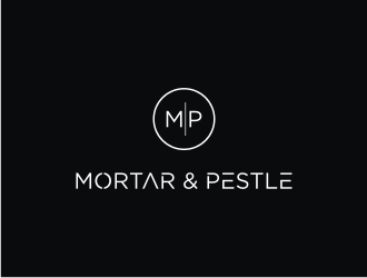 Mortar & Pestle logo design by clayjensen
