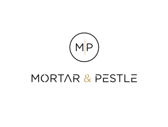 Mortar & Pestle logo design by clayjensen