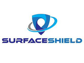 Surface Shield logo design by 3Dlogos