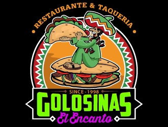 Golosinas El Encanto logo design by LucidSketch