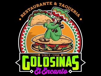 Golosinas El Encanto logo design by LucidSketch