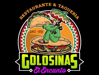 Golosinas El Encanto logo design by LucidSketch