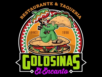 Golosinas El Encanto logo design by LucidSketch