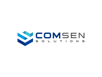 ComSen Solutions logo design by mukleyRx