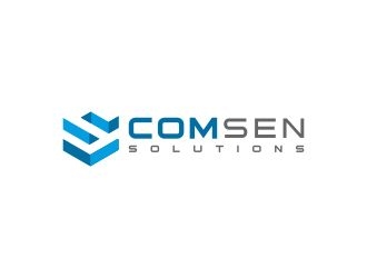 ComSen Solutions logo design by mukleyRx