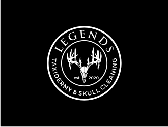 Legends Taxidermy & Skull Cleaning logo design by Adundas