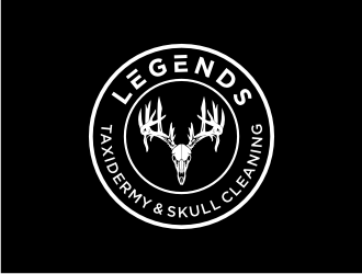 Legends Taxidermy & Skull Cleaning logo design by Adundas