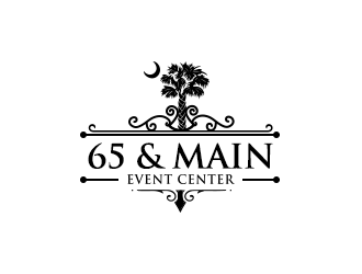 65 & Main Event Center logo design by ProfessionalRoy