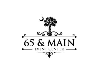 65 & Main Event Center logo design by ProfessionalRoy