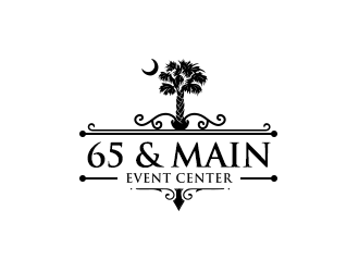 65 & Main Event Center logo design by ProfessionalRoy