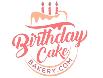 BirthdayCakeBakery.com Logo Design