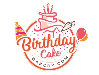 BirthdayCakeBakery.com logo design by Conception