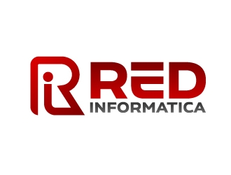 RedInformatica logo design by jaize