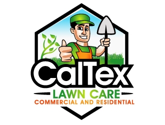 CalTex Lawn Care - Commercial and Residential logo design by PMG