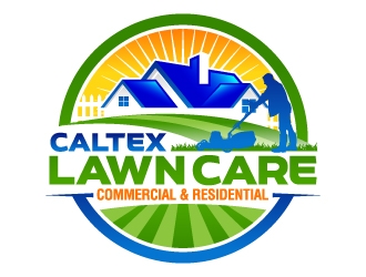 CalTex Lawn Care - Commercial and Residential logo design by jaize