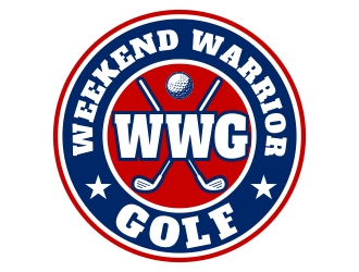 Weekend Warrior Golf logo design by aura