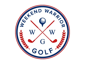 Weekend Warrior Golf logo design by jaize