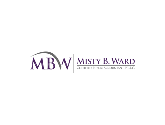 Misty B. Ward, Certified Public Accountant, P.L.L.C. logo design by Lavina