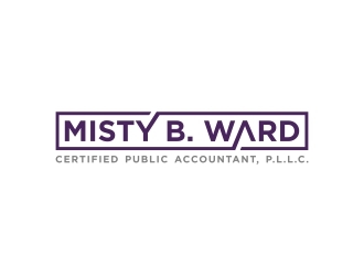 Misty B. Ward, Certified Public Accountant, P.L.L.C. logo design by GemahRipah
