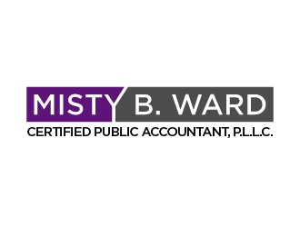 Misty B. Ward, Certified Public Accountant, P.L.L.C. logo design by cybil