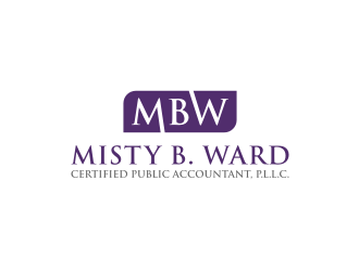 Misty B. Ward, Certified Public Accountant, P.L.L.C. logo design by uptogood
