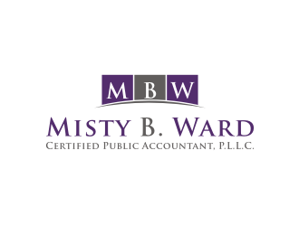 Misty B. Ward, Certified Public Accountant, P.L.L.C. logo design by asyqh