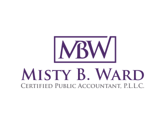 Misty B. Ward, Certified Public Accountant, P.L.L.C. logo design by cahyobragas