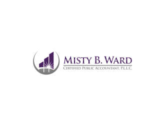 Misty B. Ward, Certified Public Accountant, P.L.L.C. logo design by Lavina