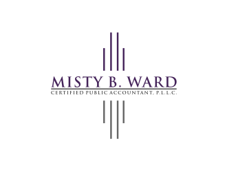 Misty B. Ward, Certified Public Accountant, P.L.L.C. logo design by clayjensen