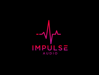 Impulse Audio logo design by haidar