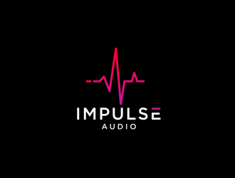 Impulse Audio logo design by haidar