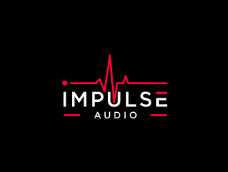 Impulse Audio logo design by haidar