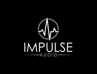 Impulse Audio logo design by Inlogoz